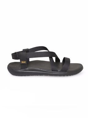 TEVA TERRA FLOAT LIVIA BLACK SANDALS SIZE 8